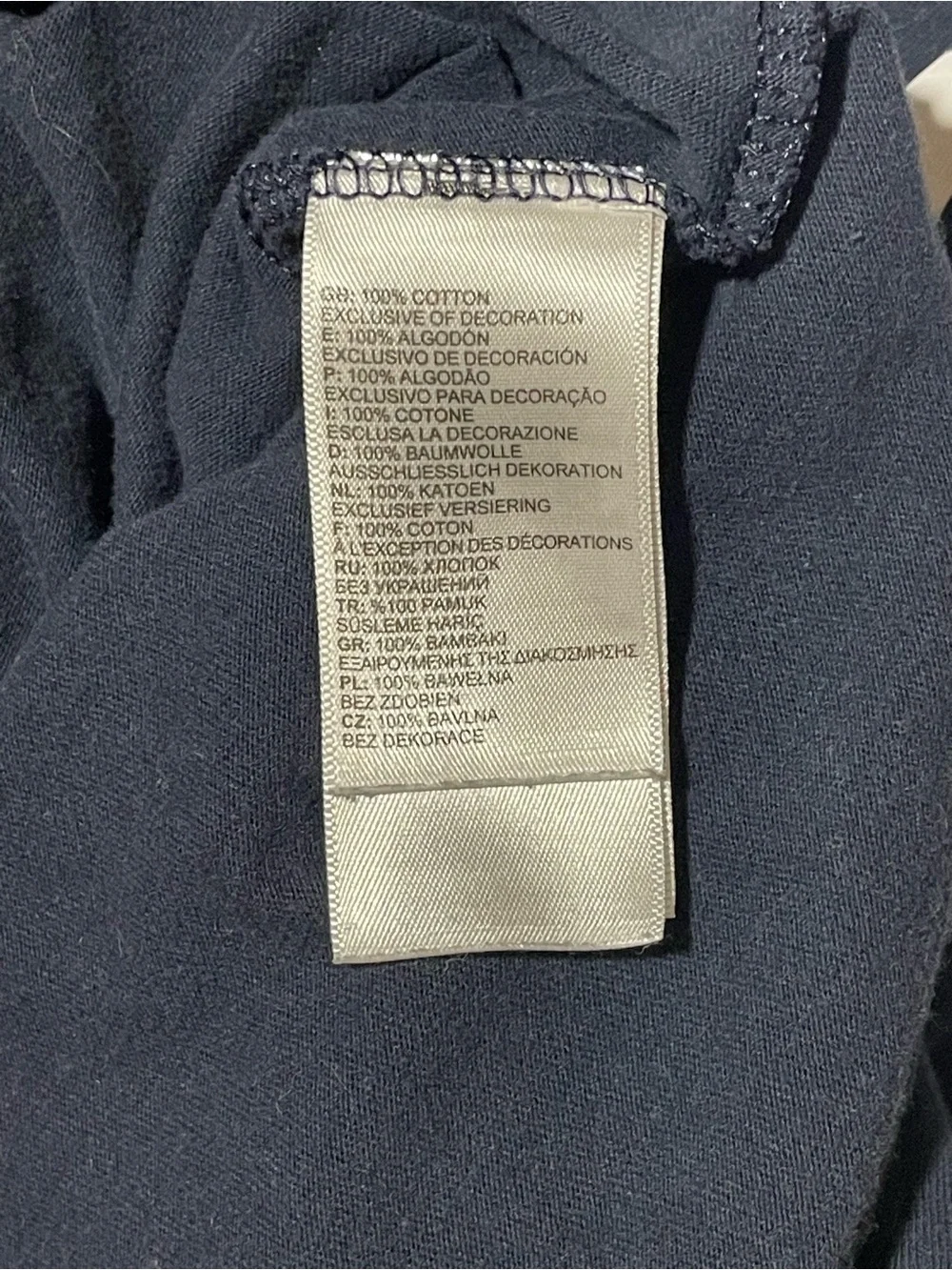 The North Face Navy Blue Logo Graphic T-Shirt Men’s Size Medium